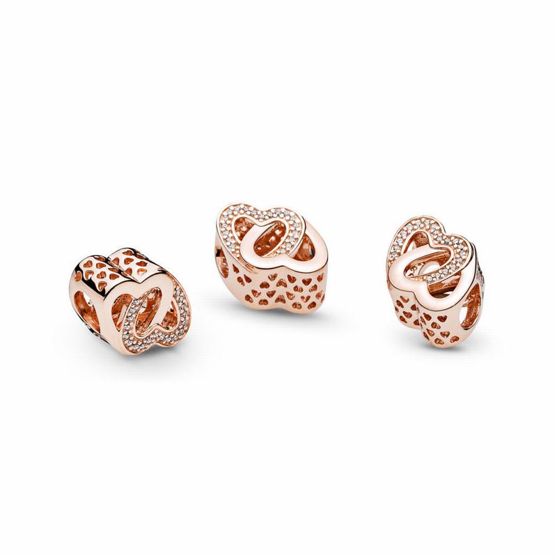 Pandora Australia Rose™ Entwined Love Charm | NMPOKU936